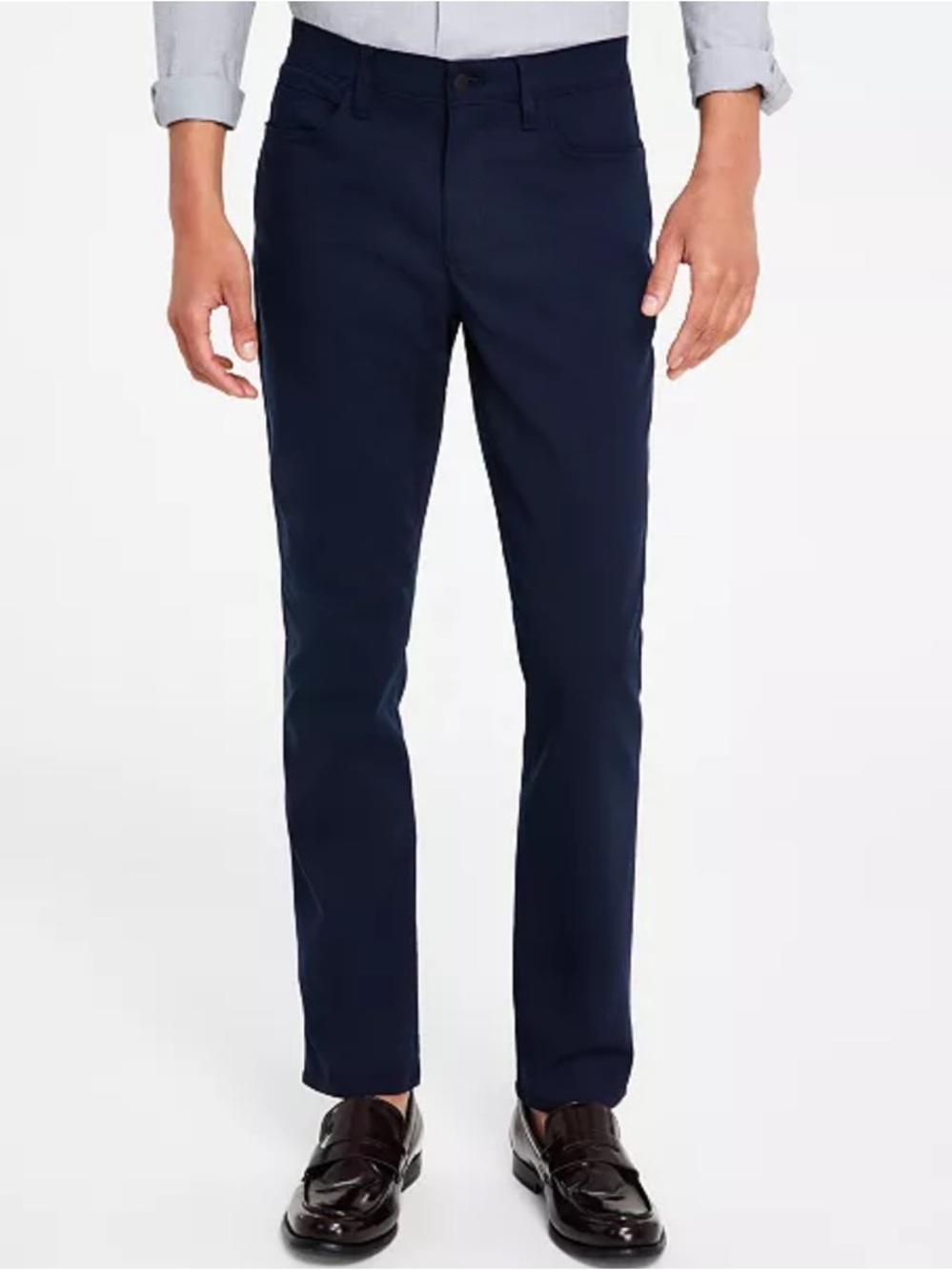 (NWT) Calvin Klein Stretch 5-Pocket Pant - Navy